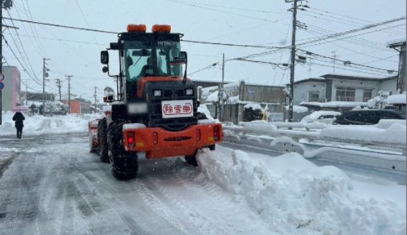 実績の除雪画像